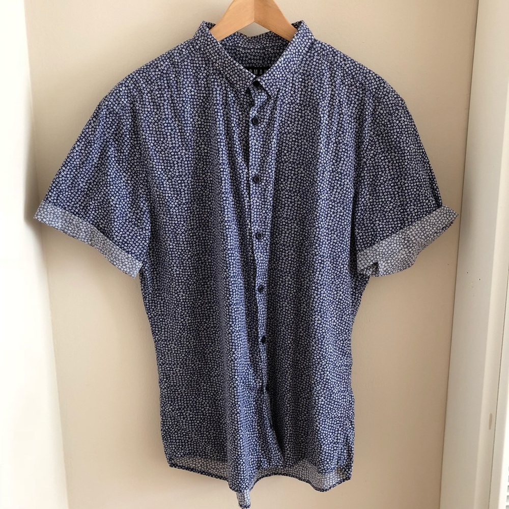 Topman Men’s Short Sleeve Button Down